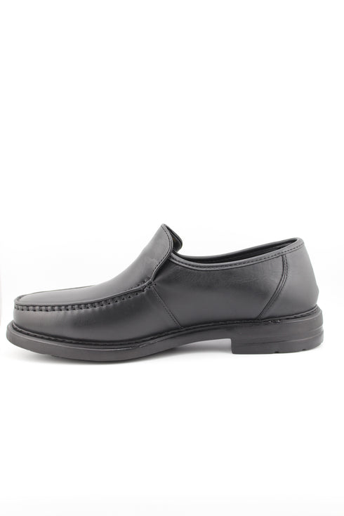 DFC Relax Men Leather Moccasin with Stitched Trim